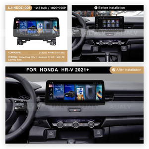 AIJALV Android QLEDเครื่องเล่นรถยนต์สําหรับHONDA XRV 8-Core 12.3 นิ้วรถDVDวิทยุเครื่องเล่นสเตอริโอGPS - Product Image 5