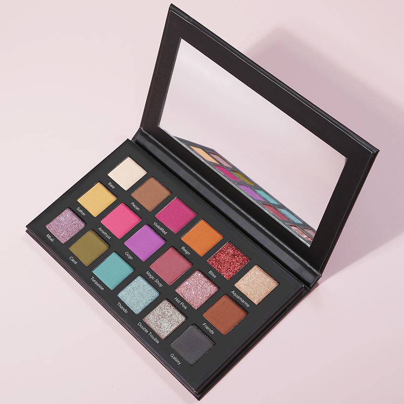 Новое поступление 18 видов цветов пользовательские палитры теней для век частная марка make up Палитра теней для век