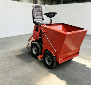 Máquina para Rellenar Arena, Diseño Compacto Rojo, Capacidad de Carga de 350 kg, Maquinaria de Construcción - Product Image 5