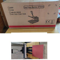 Presse à chaud 15x15 pouces (38x38 cm) à pousser et tirer pour vêtements, facile à utiliser, presse à plat pour T-shirts