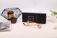 Ensemble de coupe-mèches et éteignoirs minimalistes en acier inoxydable pour bougies, avec emballage magnétique, pour l'aromathérapie à domicile
