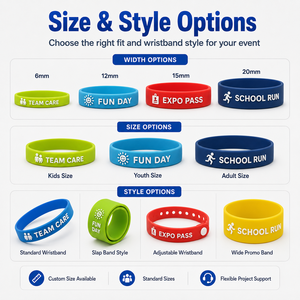 Pulseras Promocionales de Silicona con Relieve para Concientización sobre la Salud Hospitalaria, Pulseras de Goma Suave con Mensaje Personalizado y Logotipo para Regalo - Product Image 2