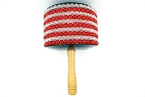 Instrument de <span class=keywords><strong>percussion</strong></span> Cabasa en bois professionnel pour l'éducation musicale, l'entraînement rythmique et la performance du groupe - Product Image 3