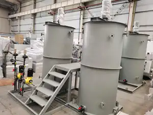 Chemical Automatic Powder Dosing System Dosing Flocculant Preparation Station For Wastewater Treatment