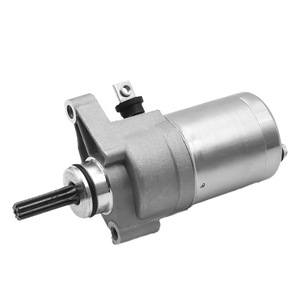 มอเตอร์สตาร์ทมอเตอร์ไซค์ Linhai 12V 1.24Nm แปรงถ่าน สำหรับซ่อมมอเตอร์ไซค์ยามาฮ่า อะไหล่ทดแทน MTCQDMD12 - Product Image 1