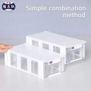 Caja <span class=keywords><strong>de</strong></span> Almacenamiento <span class=keywords><strong>de</strong></span> Plástico Tengzhengyue con 40 Compartimentos, Tipo Cajón, <span class=keywords><strong>para</strong></span> Clasificar <span class=keywords><strong>Piezas</strong></span> <span class=keywords><strong>Pequeñas</strong></span> y Accesorios - Product Image 6