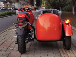 Motocicleta Eléctrica Compacta y Ligera de Tres Ruedas con Sidecar, Fabricada en China, para Uso Urbano - Product Image 1