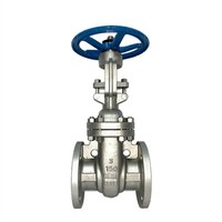 Válvula de Compuerta de Hierro Dúctil Industrial Premium con Vástago Fijo y Sellado Suave, con Cuña de Acero Inoxidable 316L