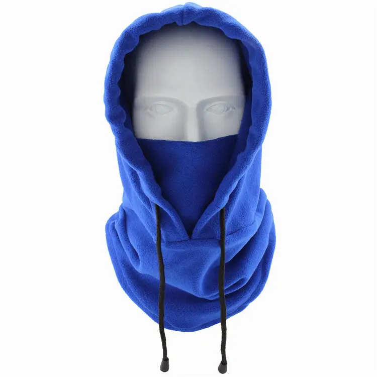 Cagoule de ski en polaire, cagoule d'hiver réglable par temps froid, cagoule coupe-vent pour hommes et femmes