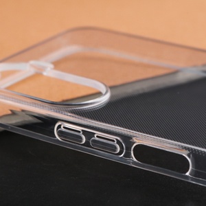 Tùy chỉnh Matte đen vỏ mềm Cover quay lại TPU trong suốt rõ ràng điện thoại di động Trường hợp bìa cho ZTE libero 5g III IV - Product Image 5