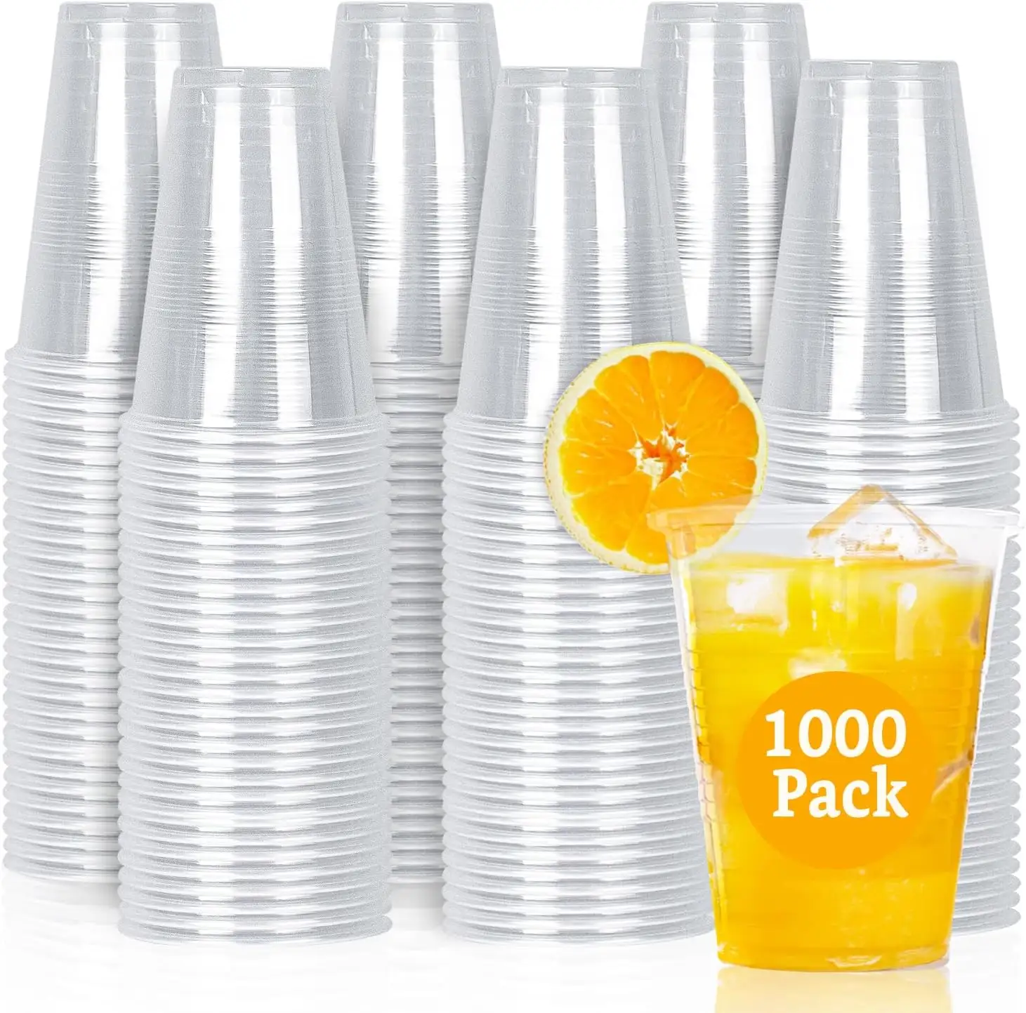16 унций (95 мм) пластиковые холодные чашки для домашних животных-1000 ct, Бесплатная доставка (только в пределах США) одноразовые чашки для вечеринок