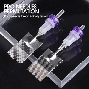 Aghi per Cartucce Tattoo Permanenti Mast Pro Magnum Super Large 1245RM 1245M 3.5mm/5mm Viola Sterilizzati al Gas EO 100% 10pz/scatola - Product Image 5