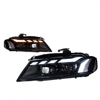 Phares avant Audi A4 B8 0812 style RS avec projecteur LED, feux de jour et clignotants séquentiels OLIVER Car China