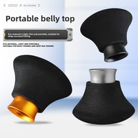 Support de canne à pêche en mer profonde en EVA et alliage d'aluminium, conique, léger et portable, accessoire de pêche en bateau