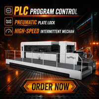 Máquina de Corte de Cartón Corrugado CNC con Función de Plegado, Máquina de Troquelado de Cajas Totalmente Automática