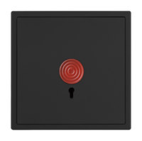 Panel Inteligente KNX Personalizable Laigen Tipo 86 de 8 Funciones, Material Gris Humo, para Control de Escenas en Toda la Casa
