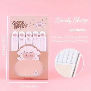 Creative Cartoon Portable Notebook Student Convenient Sticky Note Combination Index Tabs Back-to-School Essentials Memo <b>Pads</b> - Product Image 3