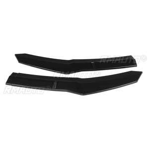 2x Deflectores de Labio Delantero para Parachoques de Coche, Cubierta Divisora, Embellecedor, Kit de Carrocería, Protector de Spoiler para Honda Civic Hatchback y Si 2016-2020 - Product Image 5