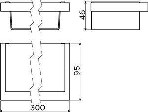 Popular <strong>Grey</strong> Stainless Steel Bathroom Brushed Nickel Shower Caddy Ceramic Tile Shower <strong>Corner</strong> <strong>Shelf</strong> Shower <strong>Shelf</strong> - Product Image 3