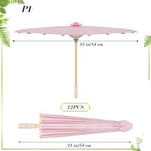 Parasol japonais chinois écologique de 33 pouces pour mariages, fêtes, photographie, costumes, cosplay, décoration de mariage - Product Image 5