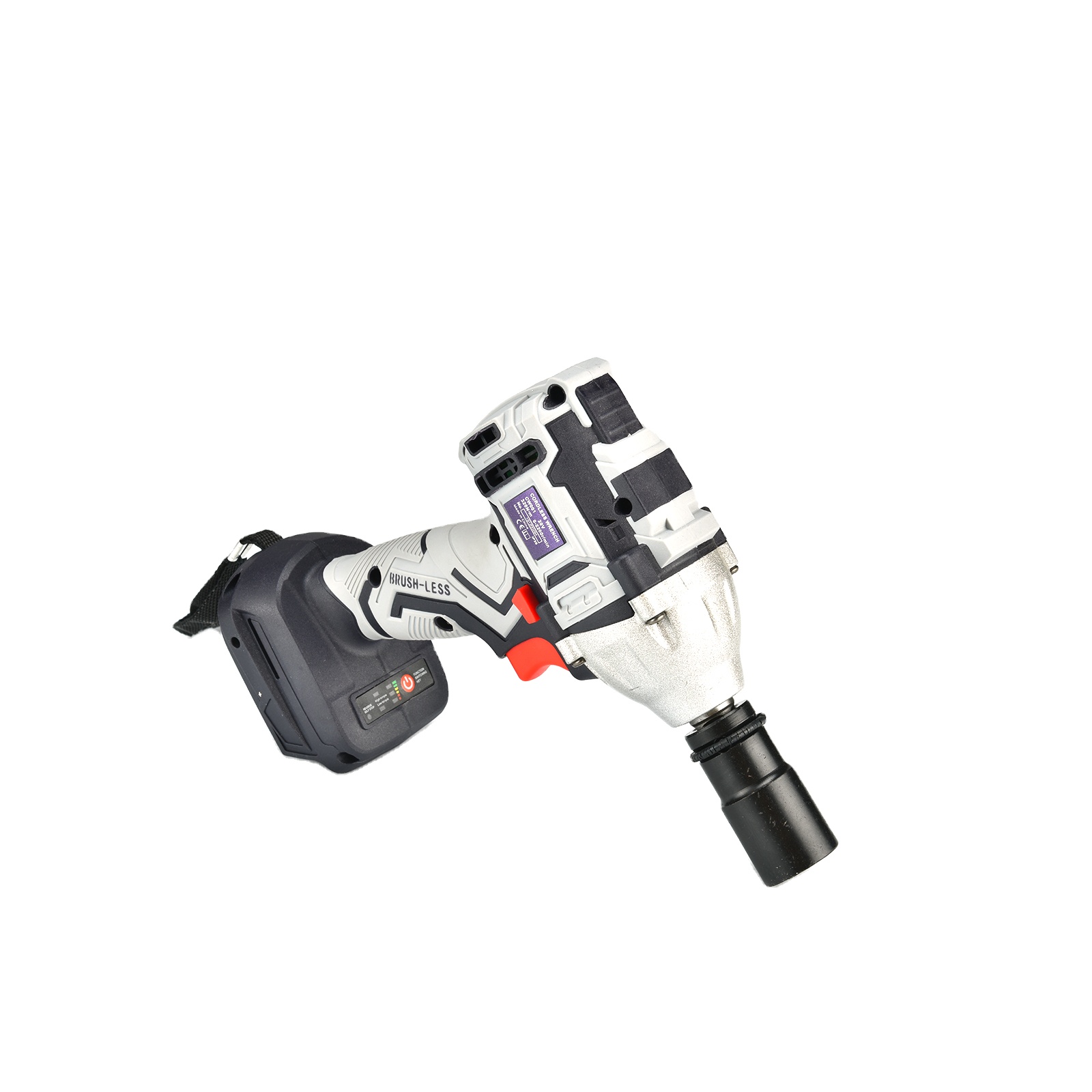 Makute портативный ударный силовой Тип 20 в щетки Электрический аккумулятор беспроводной гаечный ключ CW001