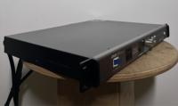 Distributeur d'alimentation 1U 8 canaux à montage en rack avec télécommande et ports de charge USB, séquenceur d'alimentation professionnel de haute qualité
