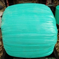 Presse à balles d'ensilage avec moteur diesel, équipement de pressage de foin et de balles d'ensilage de maïs