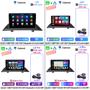 Lehx L6 Pro Đài Phát Thanh Xe Đa Phương Tiện Video Player Android 12 Tự Động Cho BMW X3 E83 2004-2012 Carplay 2DIN Autoraido Stereo GPS DVD - Product Image 4