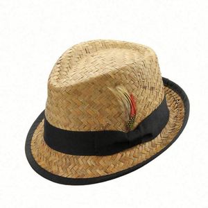 Sombreros Pork Pie de Alta Calidad con Múltiples Diseños Promocionales, Sombreros Trilby Baratos para Hombre, Sombrero Fedora con Banda con Logotipo Personalizado, EVERGROWING para Adultos - Product Image 5