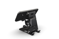 Support pliable 3-en-1 en aluminium pour smartphones, tablettes et montres, support de bureau multi-angles, étanche, pour intérieur