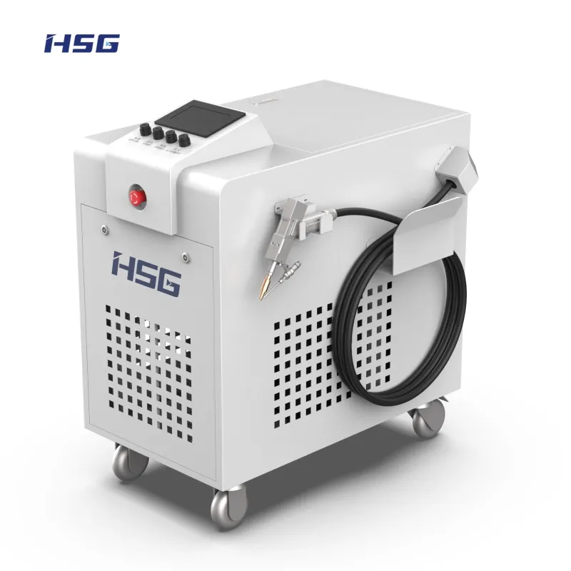 HSG 휴대용 레이저 용접기 1500W 2000W 3000W 금속 레이저 용접기 공급 업체