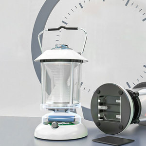 Cp07 khẩn cấp ngoài trời ABS + sắt vô cấp mờ cao Lumen có thể sạc lại Loại-C đèn lồng ipx4waterproof cắm trại ánh sáng - Product Image 5