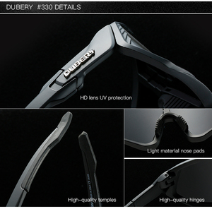 DUBERY Wholesale Oversize Unisex <strong>Sports</strong> <strong>Sunglasses</strong> <strong>Polarized</strong> UV400 2023 Fashion Model D612 2025 - Product Image 6