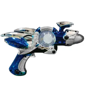 Manufacturers direct sales with sound flashing space gun light toys for boys to play