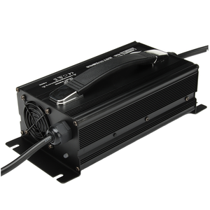 <span class=keywords><strong>Chargeur</strong></span> de batterie lithium-ion 84V 8A 9A 10A en boîtier aluminium noir pour outils électriques, compatible avec les batteries lithium 20S 72V - Product Image 1