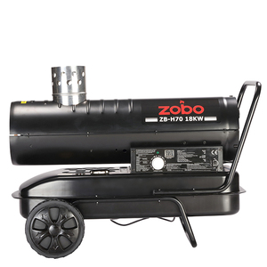 Calentador diésel de aire forzado indirecto portátil impermeable de 20KW personalizado de fábrica de <span class=keywords><strong>China</strong></span> para invernadero de pollo de cerdo de granja - Product Image 3