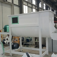 Ensemble complet de machines de transformation des aliments pour animaux (porcs, vaches et poulets)
