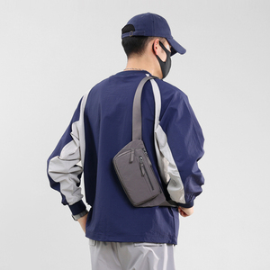 Sac <span class=keywords><strong>banane</strong></span> léger en nylon multi-positions, pochette bandoulière, sac de poitrine grande capacité pour usage quotidien, sac <span class=keywords><strong>banane</strong></span> décontracté - Product Image 2