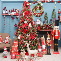 24 Stück Bruchsichere Weihnachtskugeln 6cm Mehrfarbige Feiertagsdekoration für Weihnachtsbaum Handgefertigte Geschenksets im Großhandel