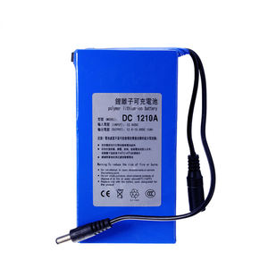 Leichtgewichtiger Hochleistungsakku Li-Ionen Lithium-Polymer Li-Po Akku Lipo 12V 10Ah Akkupack mit DC-Ausgangsschalter - Product Image 3