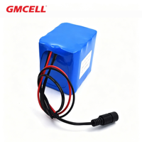 Pack de batteries lithium-ion 18650, 3S4P 11.1V 10000mAh, batterie rechargeable pour éclairage LED, robots, OEM et ODM disponibles
