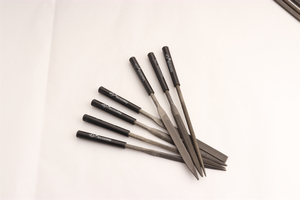 Oem ODM kim loại tay tập tin nhỏ phẳng nửa vòng tam giác thép tập tin hỗn hợp thép tập tin - Product Image 5