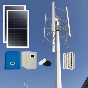 ผลิตภัณฑ์พลังงานลมหมุนเวียนแบบแม่เหล็กแกนตั้ง 48V 96V 110V 220V 3KW 5KW 10KW 20KW 30KW - Product Image 4