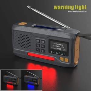Factory OEM Solar Hand Crank AM FM DAB <b>Digital</b> Radio <b>LED</b> Flashlight 5000mAh Power Bank with Phone Charge SOS Alarm Outdoor - Product Image 6
