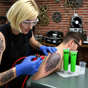 Crema para Tatuajes de Preparación Rápida que Ahorra Tiempo 10G 30G 50G - Pretratamiento que Reduce el Tiempo de Preparación y Procedimiento - Product Image 5