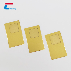 การ์ดโลหะ NFC สีทองนามบัตรสแตนเลสพร้อมรหัส QR - Product Image 2