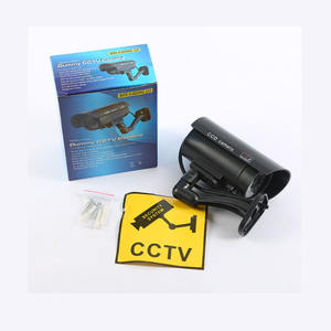 Outdoor Led Bullet Surveillance Speed Fake Mini Dummy Security Fake CCTV Camera - Product Image 6