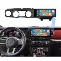 Radio de Coche Portátil Android RoadNavi para Jeep Wrangler 2018-2022, 12.3 Pulgadas, GPS, DSP, CarPlay, Asistencia de Reversa, Panorama de 360°