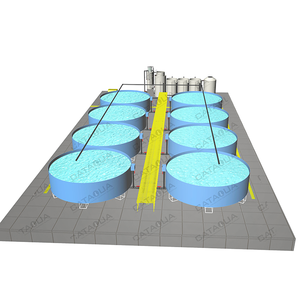 Hệ thống lọc nước RAS 100m3 cho nuôi trồng thủy sản, xử lý nước cho trang trại cá, bể cá, trang trại nuôi trồng thủy sản quy mô lớn - Product Image 2