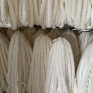 Fornitura all'ingrosso prezzo a buon mercato striscia di pelliccia di visone naturale vera pelliccia di visone - Product Image 6